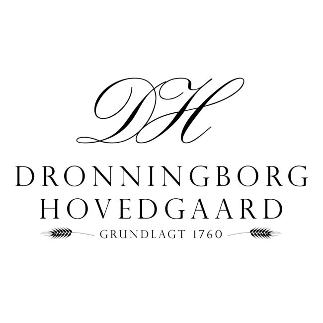 Portfolio med logo for Dronningborg Hovedgaard af freelance marketingkonsulent og freelance marketing konsulent i Randers Marketingsnedkeren