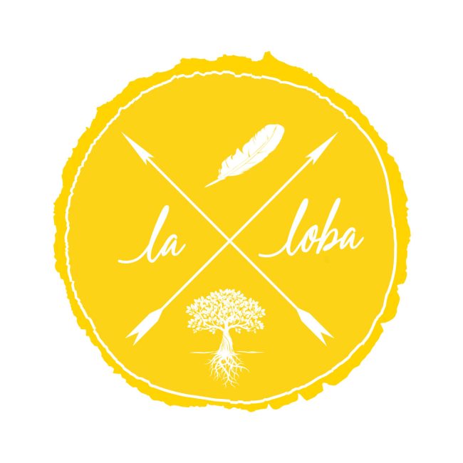 Portfolio med logo for La Loba af freelance marketingkonsulent og freelance marketing konsulent i Randers Marketingsnedkeren