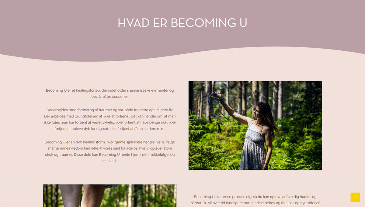 Portfolio med webdesign for La Loba af freelance marketingkonsulent og freelance marketing konsulent i Randers Marketingsnedkeren