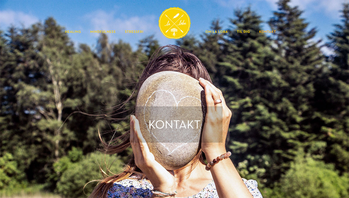 Portfolio med webdesign for La Loba af freelance marketingkonsulent og freelance marketing konsulent i Randers Marketingsnedkeren