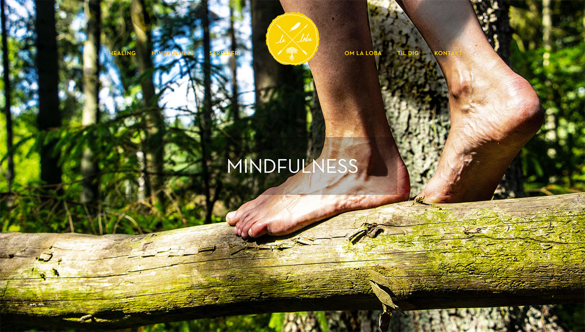 Portfolio med webdesign for La Loba af freelance marketingkonsulent og freelance marketing konsulent i Randers Marketingsnedkeren