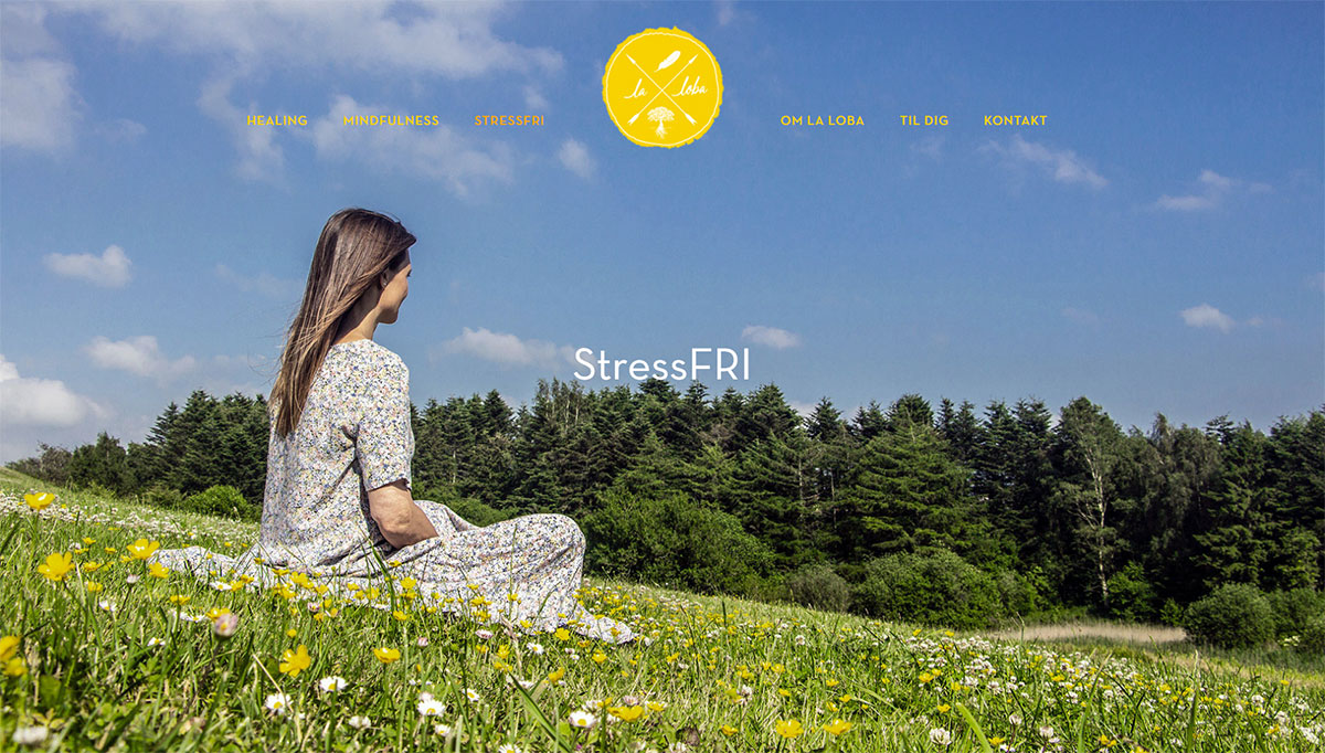 Portfolio med webdesign for La Loba af freelance marketingkonsulent og freelance marketing konsulent i Randers Marketingsnedkeren