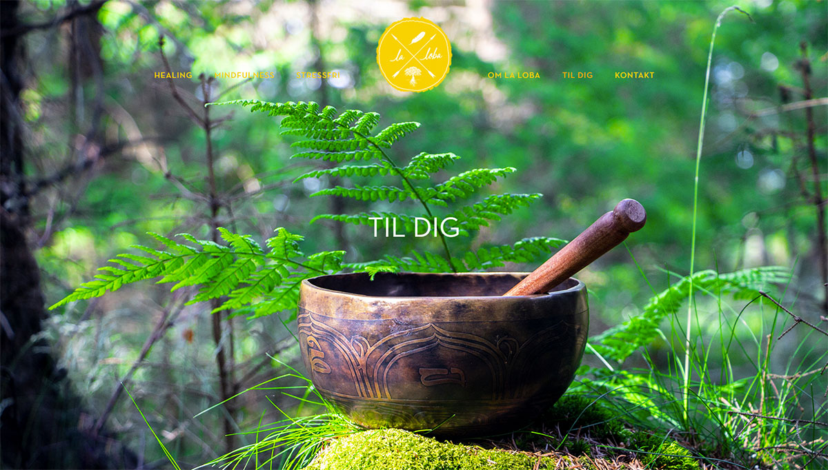 Portfolio med webdesign for La Loba af freelance marketingkonsulent og freelance marketing konsulent i Randers Marketingsnedkeren