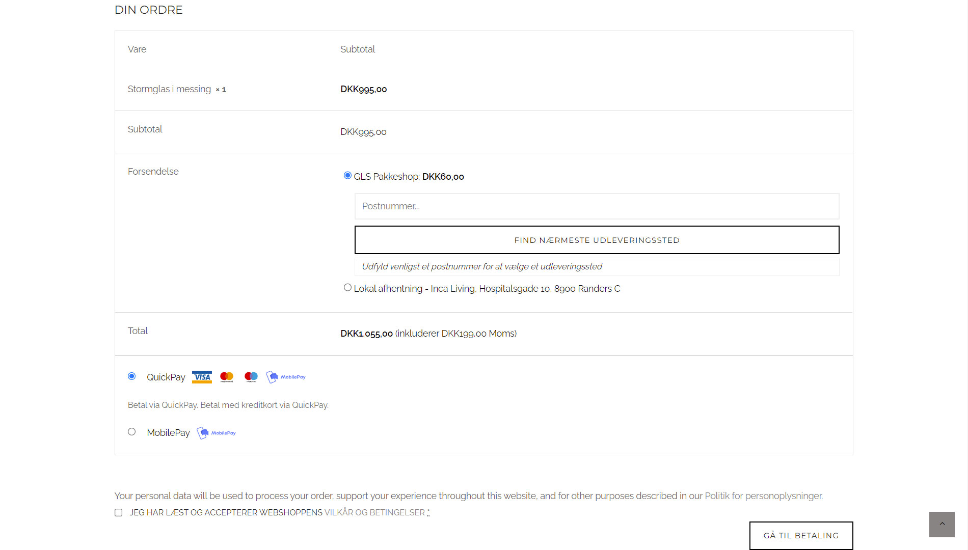 Portfolio med design af webside med webshop for Inca Living af freelance marketingkonsulent og freelance marketing konsulent i Randers Marketingsnedkeren