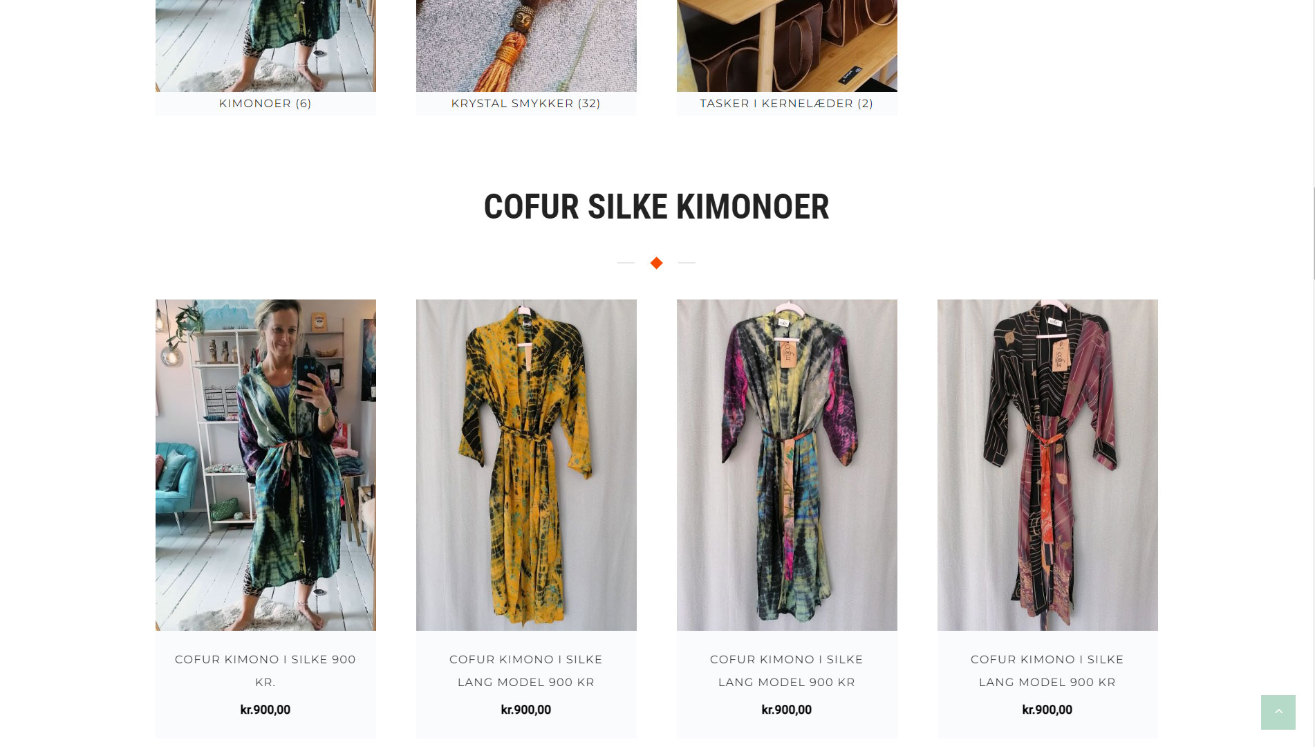 Portfolio med design af webside med webshop for Groovy Goddess af freelance marketingkonsulent og freelance marketing konsulent i Randers Marketingsnedkeren