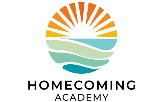 Logo for Homecoming Academy designet af freelance marketingkonsulent og freelance marketing konsulent i Randers Marketingsnedkeren